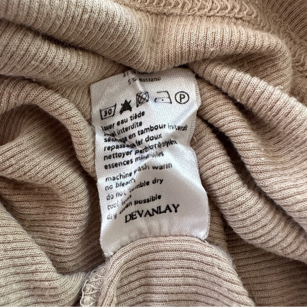 Lacoste women's size XL 46 tan beige tank top sleeveless shirt - Picture 12 of 13